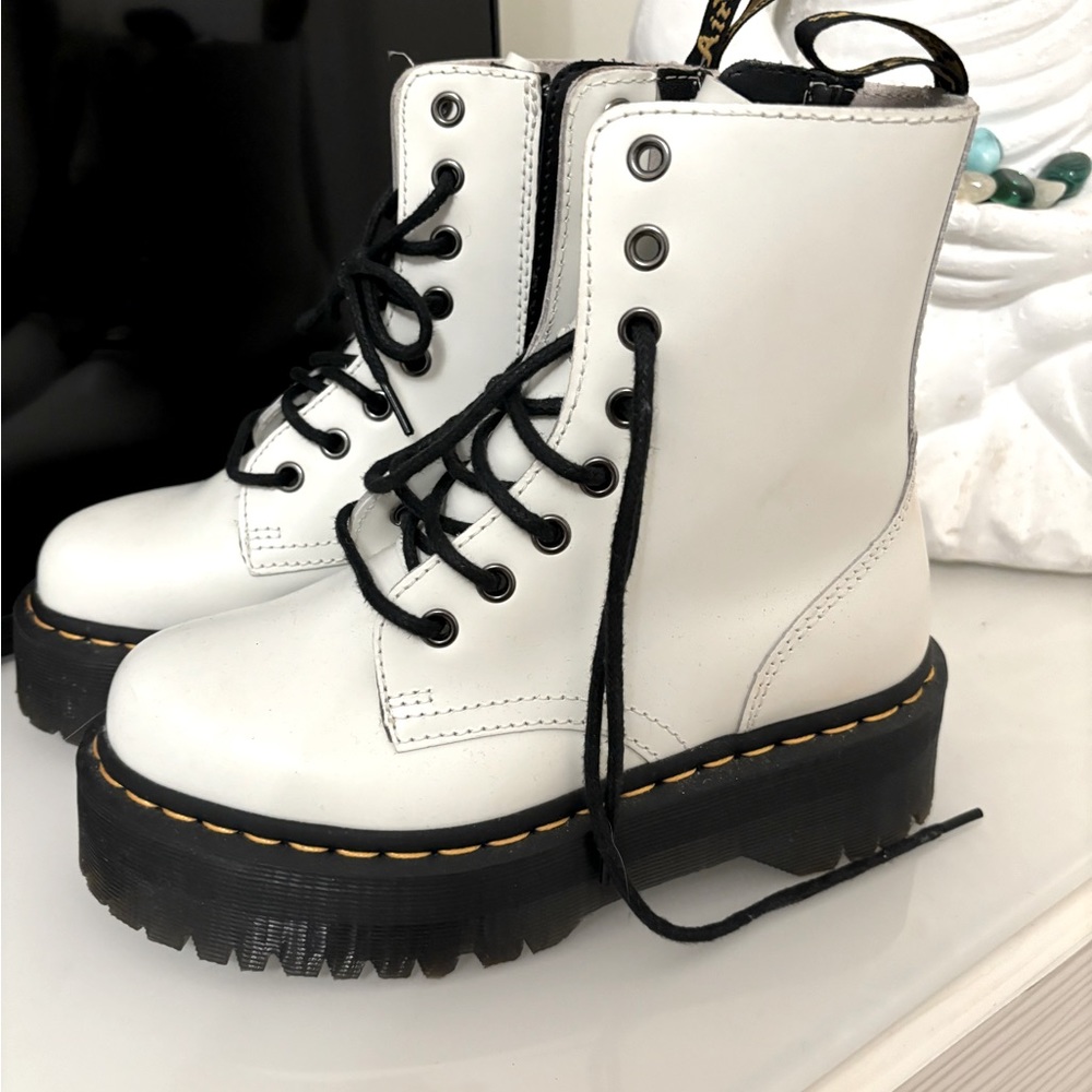 COPY - White platform doc marten